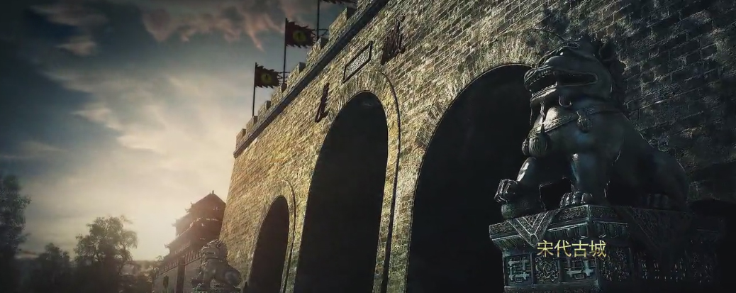 建筑動(dòng)畫，古城復(fù)原動(dòng)畫，古城復(fù)原動(dòng)畫