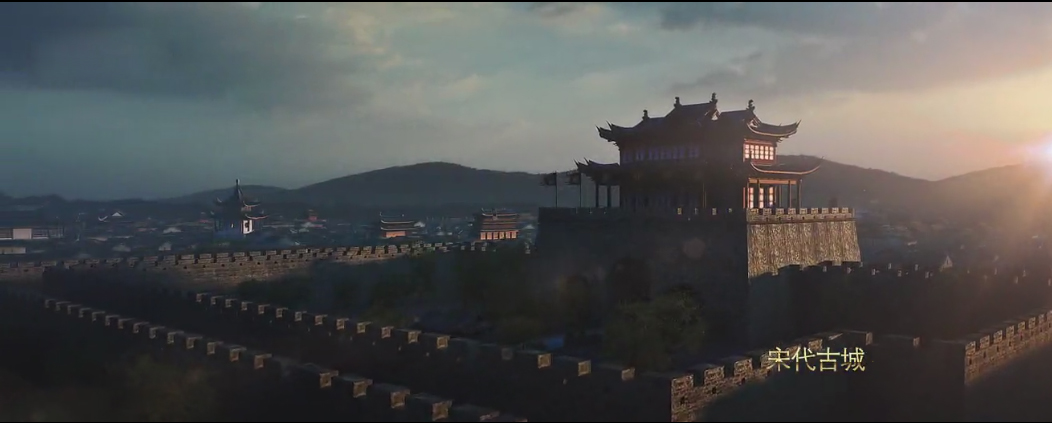 建筑動(dòng)畫，古城復(fù)原動(dòng)畫，古城復(fù)原動(dòng)畫