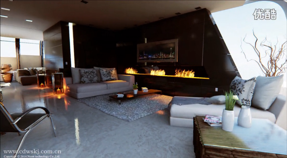 建筑動(dòng)畫，虛擬看房